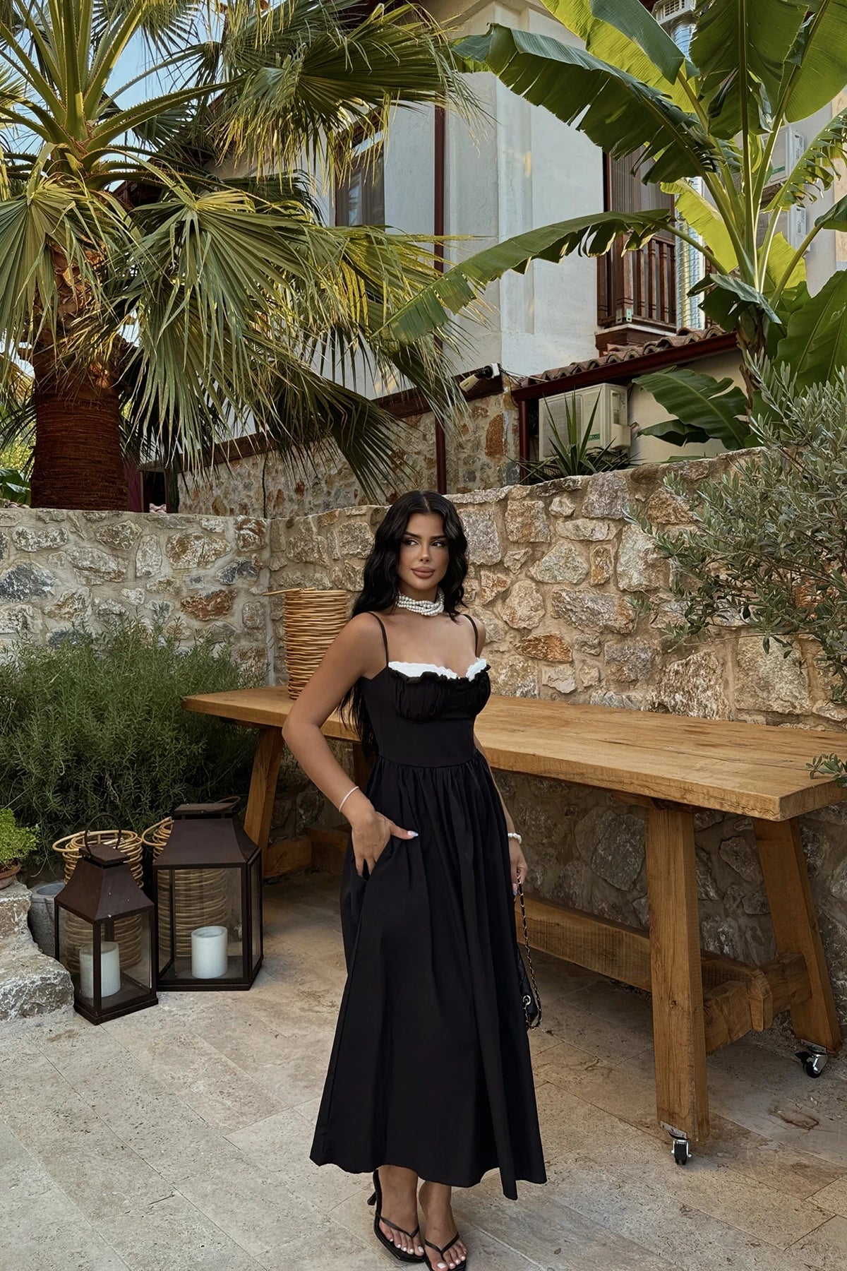 Robe Dentelle de Minuit - MB 209