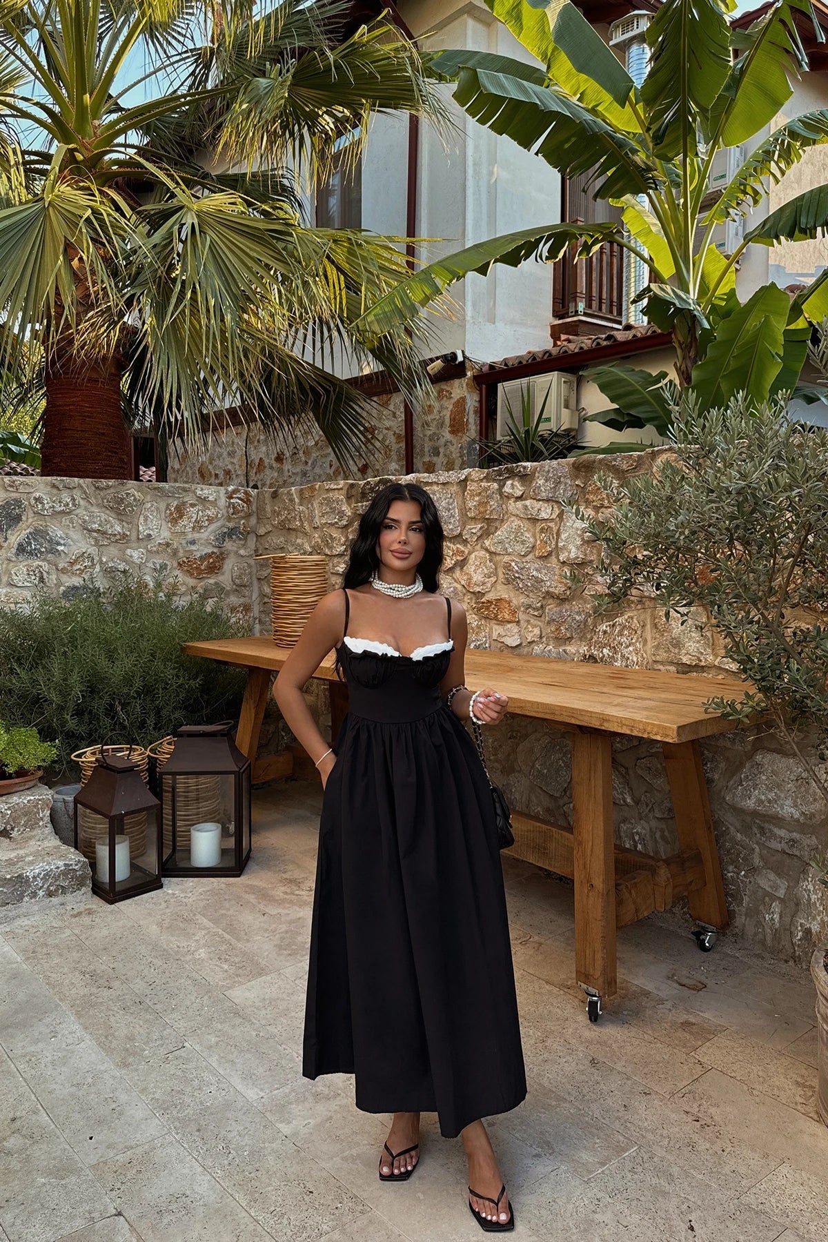 Robe Dentelle de Minuit - MB 209